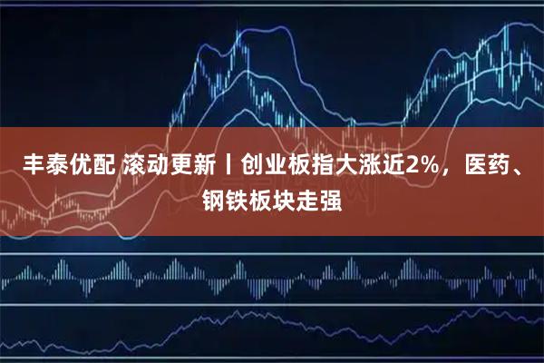 丰泰优配 滚动更新丨创业板指大涨近2%，医药、钢铁板块走强